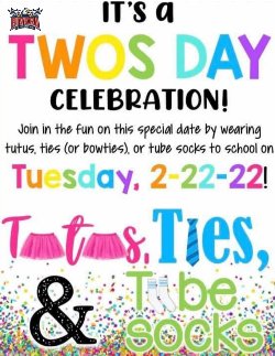 Twos Day Celebration!